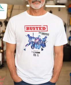 Busted 2023 Tour T Shirt 20Th Anniversary And Greatest Hits Band Shirts Reunion Shirt Sweatshirt Classic