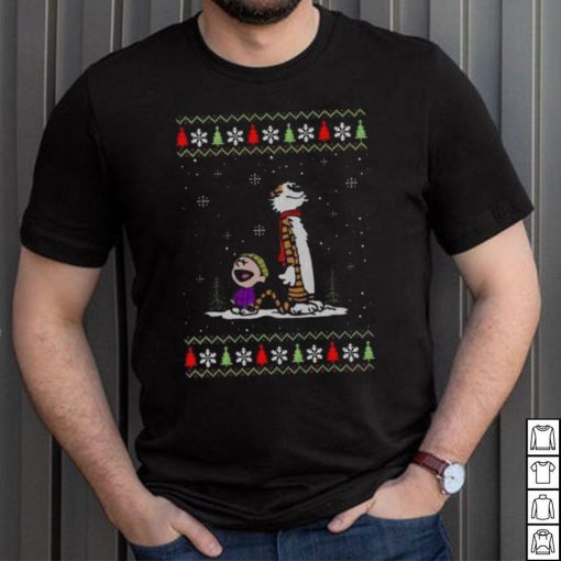 Calvin And Hobbes Mery Christmas T Shirt