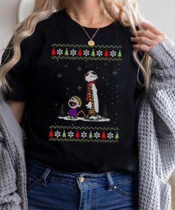 Calvin And Hobbes Mery Christmas T Shirt