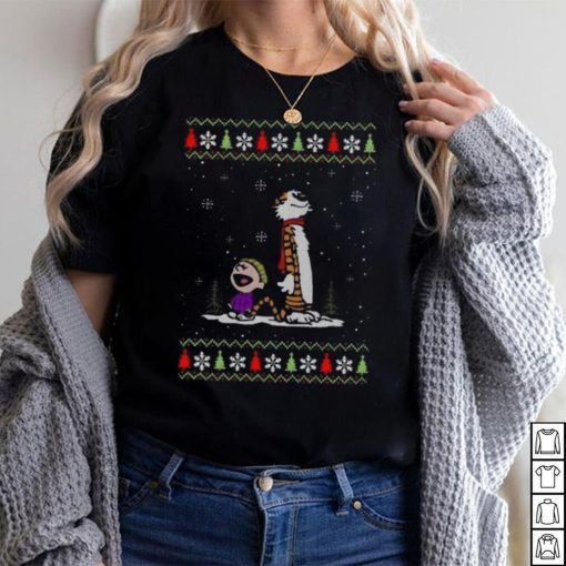 Calvin And Hobbes Mery Christmas T Shirt