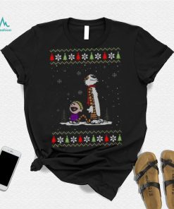 Calvin And Hobbes Mery Christmas T Shirt