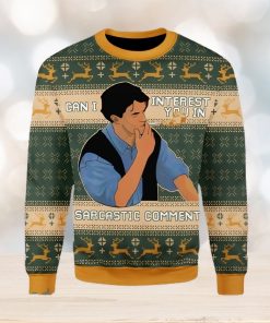 Can I Interest You In A Sarcastic Comment Ugly Christmas Sweater Xmas Gift Men And Women Christmas Sweater