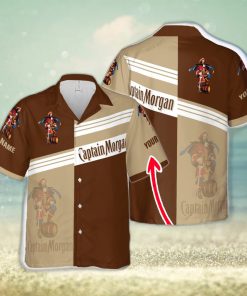 Captain Morgan Unisex Custom Name Design Hawaiian Shirt For Men And Women Gift Beach