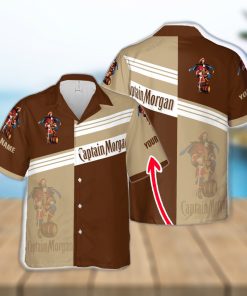 Captain Morgan Unisex Custom Name Design Hawaiian Shirt For Men And Women Gift Beach