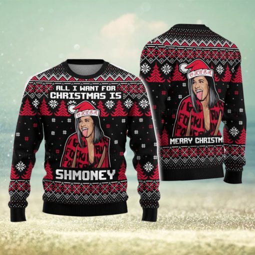 Cardi B Ugly Ugly Christmas Sweater Xmas Christmas Gift