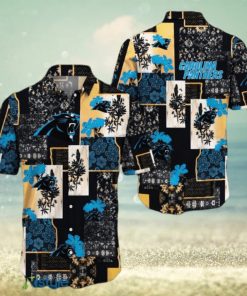 Carolina Panthers Map US Pattern Hawaiian Shirt Short Sleeve For Men And Women