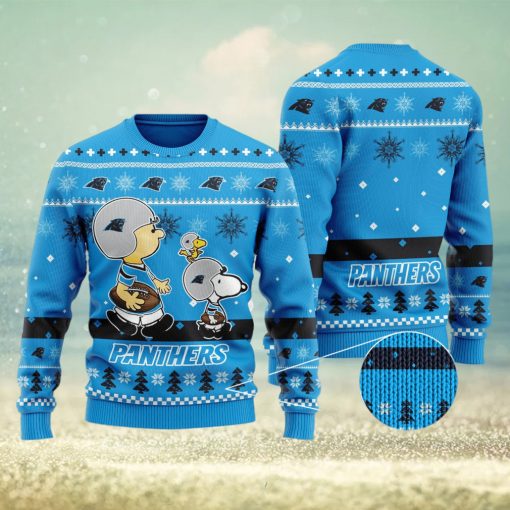 Carolina Panthers Snp Girl Men’s and Women’s Ugly Sweater Fashion Gift For Fans Christmas