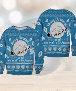 Carolina Panthers Ugly Christmas Sweater Party All Are Welcome to Join the Festive Festivities