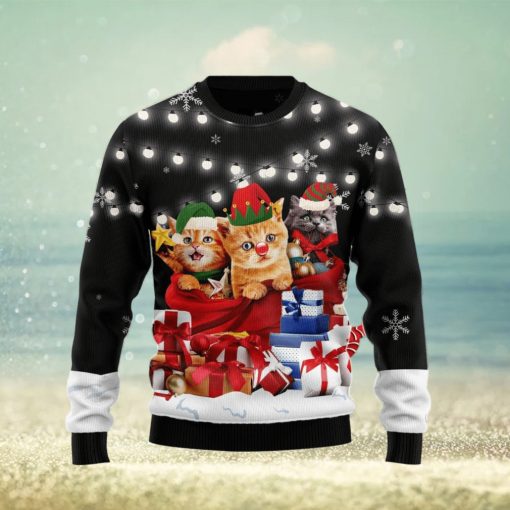 Cat Gifts Noel Ugly Christmas Sweater Best Gift For Men And Women