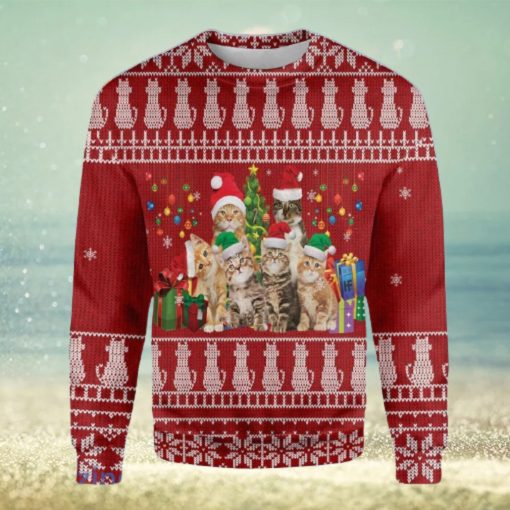 Cat Lovers Christmas Ugly Christmas Sweater Best Gift For Men And Women