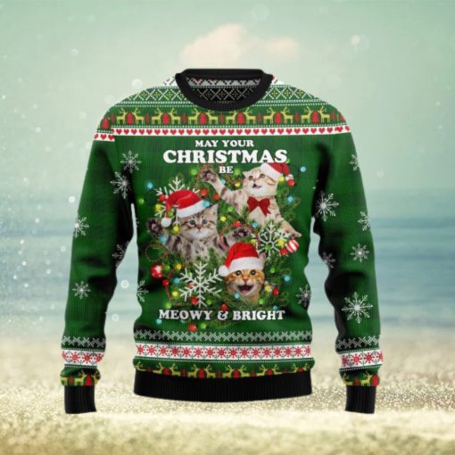 Cat Ugly Christmas Sweater For Men And Women