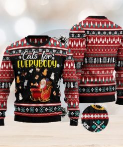 Cats For Everybody Merry Christmas Ugly Christmas Sweater