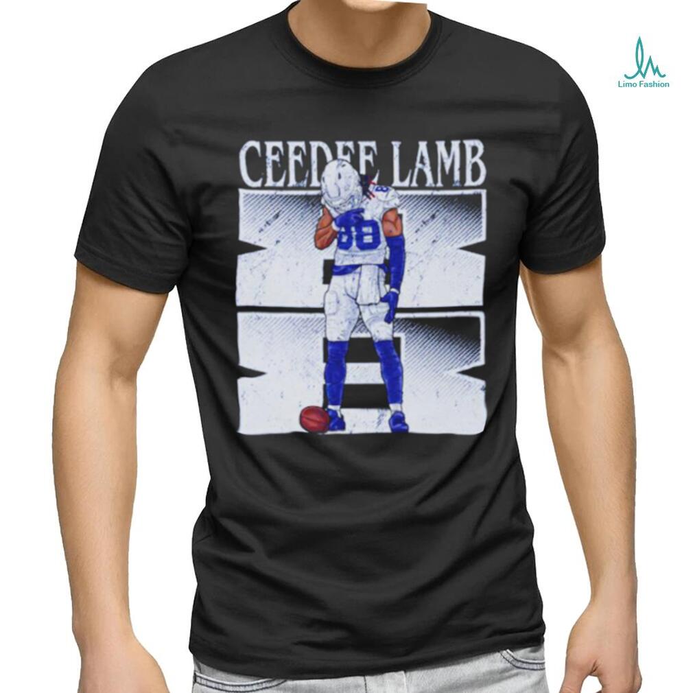 CeeDee Lamb Dallas Number football shirt - Limotees