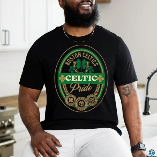 Celtics Pride Black T Shirt T Shirt