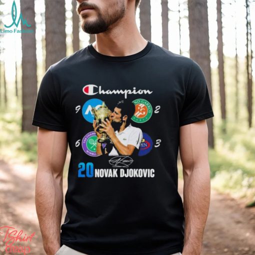 Champions 20 novak djokovic shirt