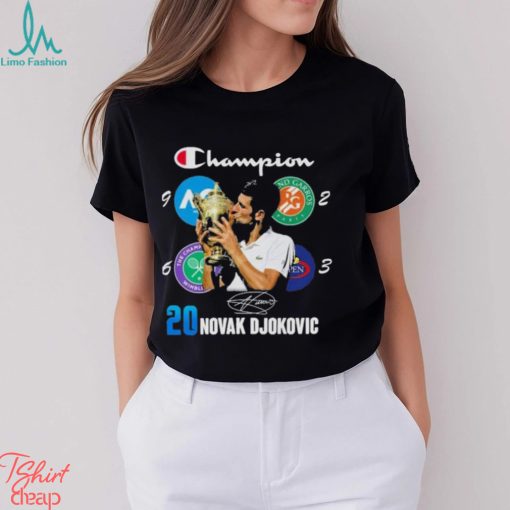 Champions 20 novak djokovic shirt