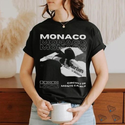 Chanel F1 Shirt Vintage Monaco Shirt F1 Tshirt Formula 1 Apparel Shirt Ayrton Senna Mclaren Marlboro Shirt