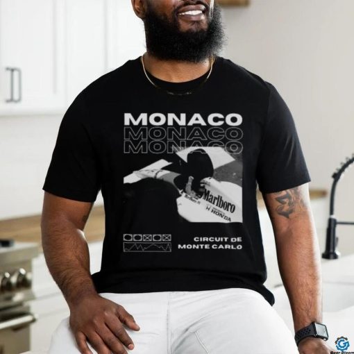 Chanel F1 Shirt Vintage Monaco Shirt F1 Tshirt Formula 1 Apparel Shirt Ayrton Senna Mclaren Marlboro Shirt