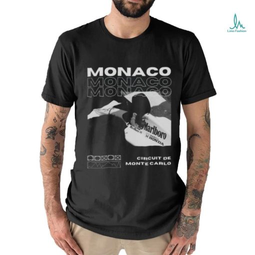 Chanel F1 Shirt Vintage Monaco Shirt F1 Tshirt Formula 1 Apparel Shirt Ayrton Senna Mclaren Marlboro Shirt
