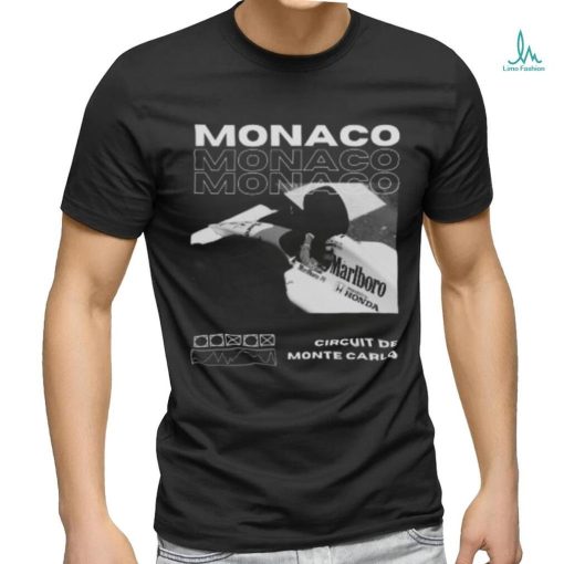 Chanel F1 Shirt Vintage Monaco Shirt F1 Tshirt Formula 1 Apparel Shirt Ayrton Senna Mclaren Marlboro Shirt