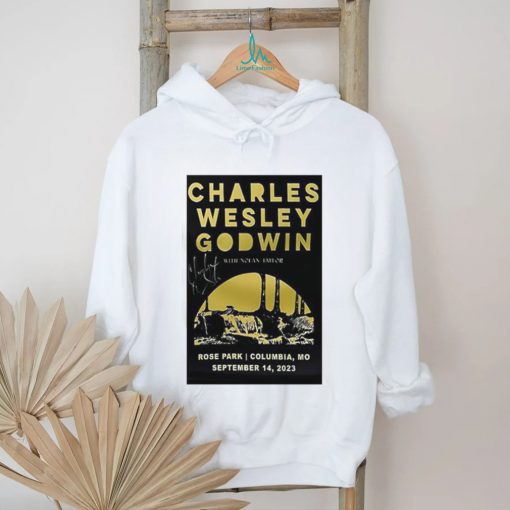 Charles Wesley Godwin Rose Park September 14, 2023 Concert Poster Shirt