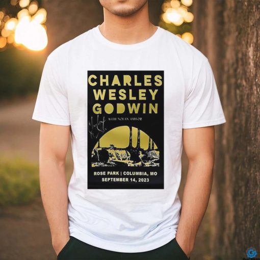 Charles Wesley Godwin Rose Park September 14, 2023 Concert Poster Shirt