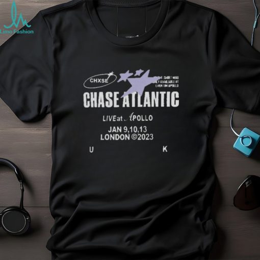 Chase Atlantic Live At Apollo Jan 9 10 13 London 2023 T shirt