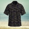 Coffee Tropical Palm Tree Hawaiian Shirt And Shorts For Beach Lovers