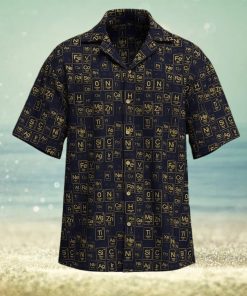 Chemical Elements Hawaiian Shirt