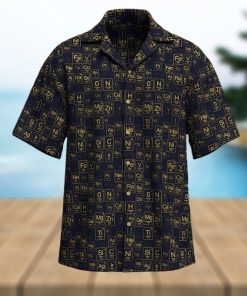 Chemical Elements Hawaiian Shirt