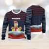 Baseball Ho Ho Homerun Ugly Christmas Sweater, Ugly Sweater