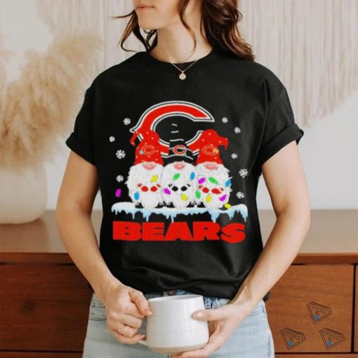 Chicago Bears Football Gnomes Christmas 2023 Shirt