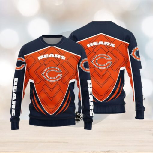 Chicago Bears Knitted Sweater For Christmas