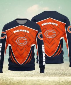 Chicago Bears Knitted Sweater For Christmas