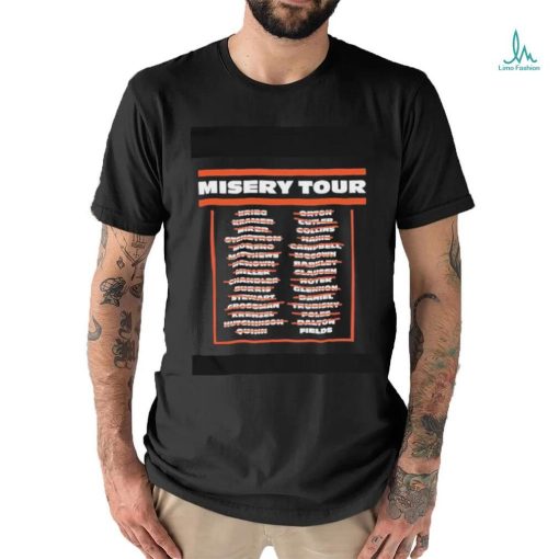 Buy the Chicago bears QB misery tour shirt For Free Shipping CUSTOM XMAS  PRODUCT COMPANY