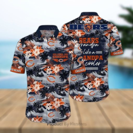 Chicago Bears NFL Hawaiian Shirt For Grandparent New Trending Beach Shirt