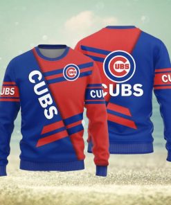 Chicago Cubs Basic Pattern Knitted Sweater For Christmas