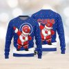 Chicago Bears Teams Pine Tree Patterns Pattern Knitted Sweater For Christmas