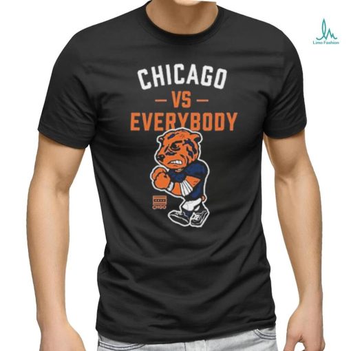 Chicago Football CHGO Locker Chicago Vs Everybody shirt