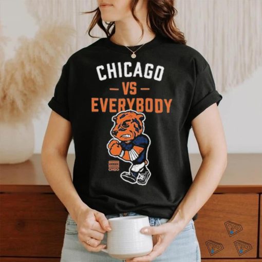 Chicago Football CHGO Locker Chicago Vs Everybody shirt
