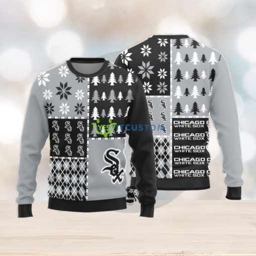 Chicago White Sox Christmas Pattern Ugly Christmas Sweater Christmas Gift