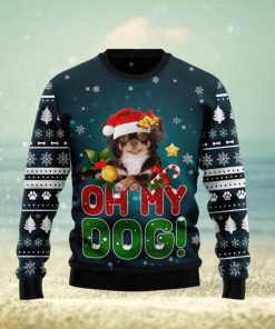 Chihuahua Oh My Dog! Ugly Christmas Sweater Cute Christmas Gift For Family