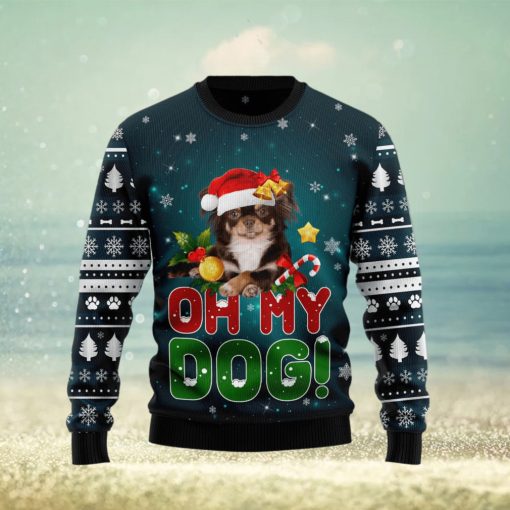 Chihuahua Oh My Dog! Ugly Christmas Sweater Cute Christmas Gift For Family