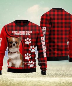 Chihuahua Paw Ugly Christmas Sweater Funny Christmas Gift For Family