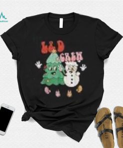 Chridtmas Tree L D Nurse Christmas Crew Cute Christmas Gifts Shirt