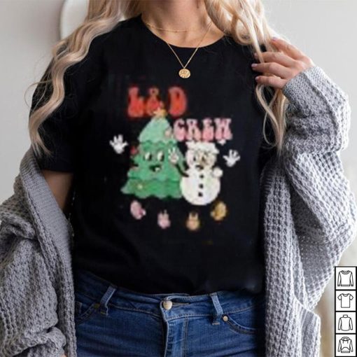 Chridtmas Tree L D Nurse Christmas Crew Cute Christmas Gifts Shirt