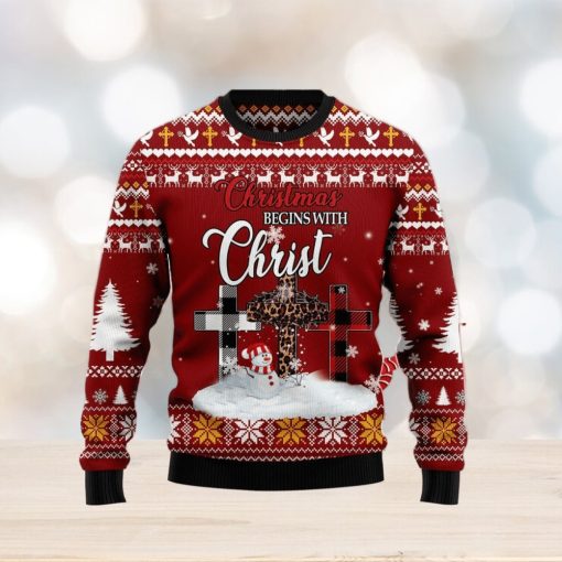 Christian Christmas Ugly Christmas Sweater Best Gift For Men And Women