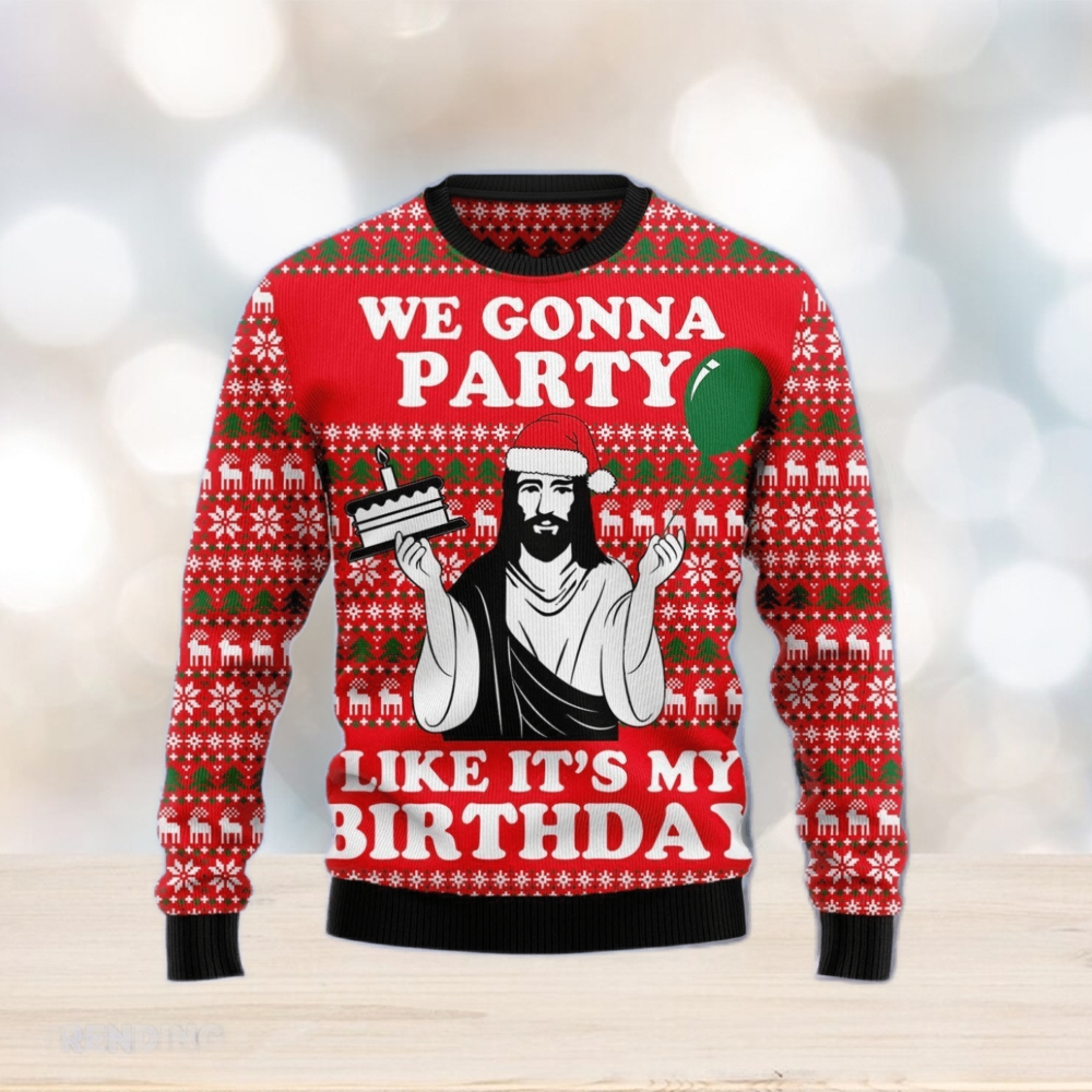 Ugly shop birthday sweater