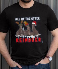 Christmas All Of The Otter Reindeer Shirt