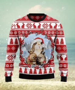 Christmas Bunny Ugly Christmas Sweater Gift For Men And Women